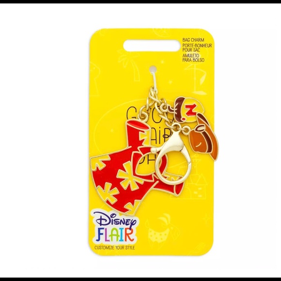 NWT Chip & Dale Disney Flair Bag Charm - Picture 2 of 2